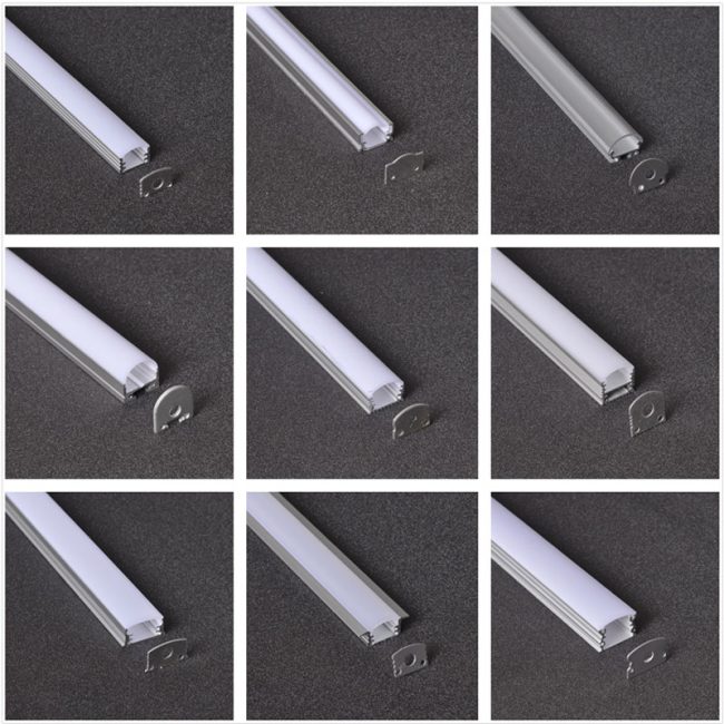 surfaced mounted aluminum profile / extrusion / channel for led lights