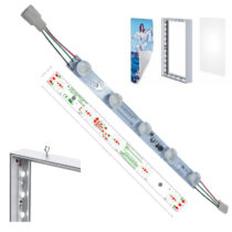 Edge LED Lights for SEG Fabric Light Box Display