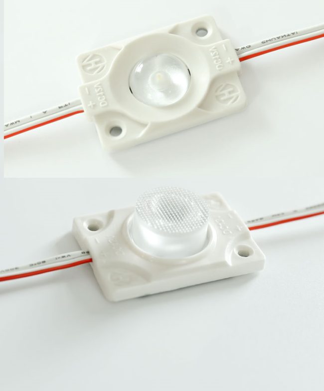 Edge lit module VS. Back lit module