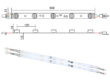 led light box edge lights 600 mm