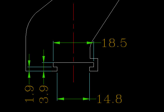 arm light clamps design size