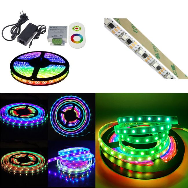 shooting star strip tape lights