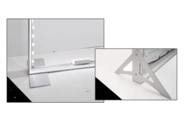 SEG lightbox stand brackets / feet