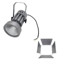 LED stage lights with barndoor 80W