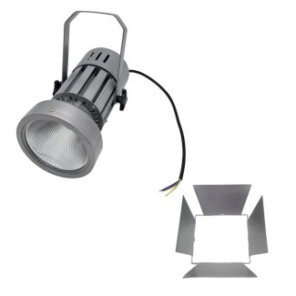LED stage lights with barndoor 80W