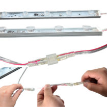 edge lit modules for light box display