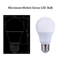 Microwave Motion Sensor LED Bulb Sizes