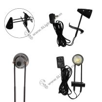 LED Spotlights For grid display rack