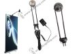 Led Arm Banner Stand Spotlight
