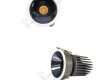 Anti glare recessed downlights